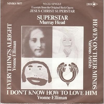 YVONNE ELLIMAN & OTHERS - JESUS CHRIST SUPERSTAR 7in
