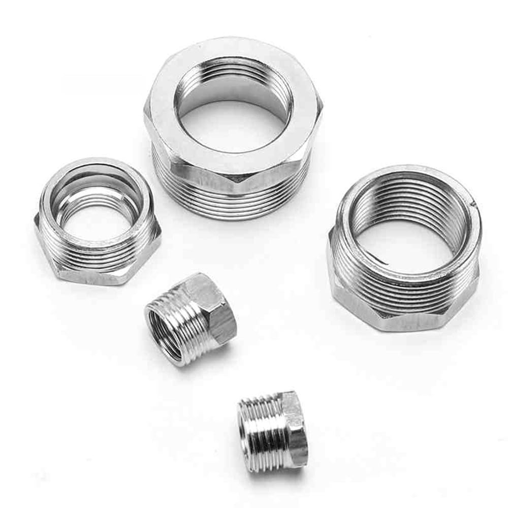 Tubos de acero inoxidable macho x hembra BSP 1/4" 3/8" 1/2" 3/4" 1" 1 1/4" 1 1/2" 2"