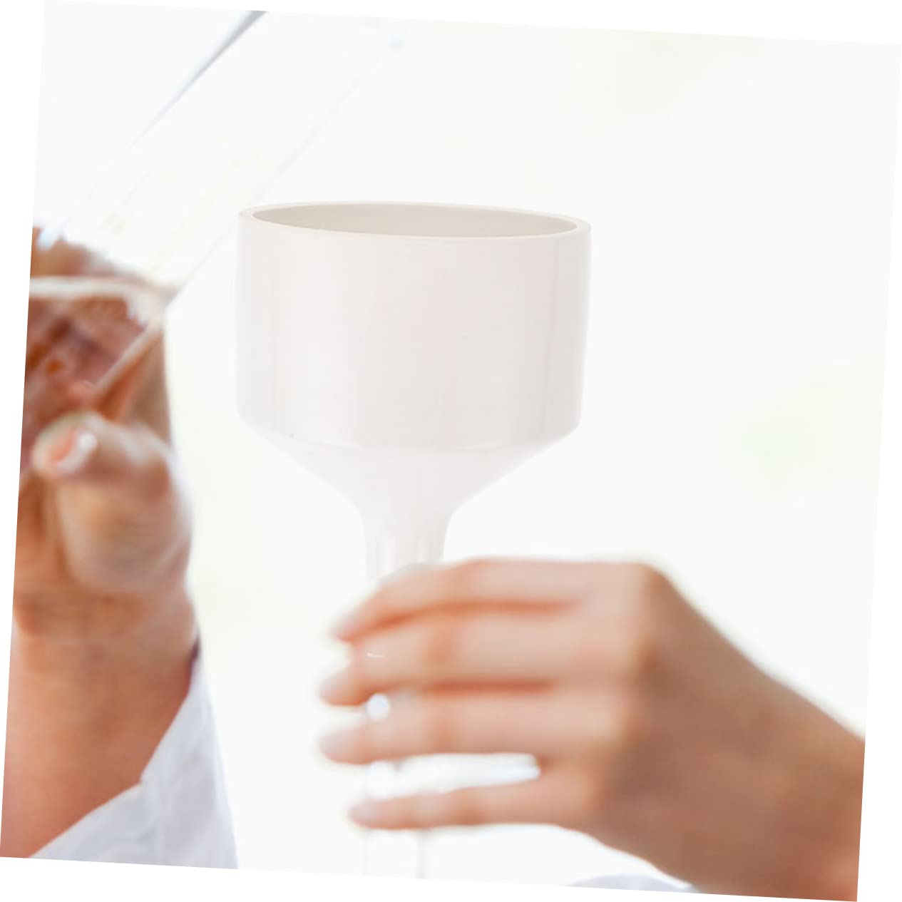 iplusmile Imbuto Ceramico Di Filtrazione Per Laboratorio Imbuto Buchner Da Resistente Ad Alta Temperatura e Sostanze Chimiche Facile Da Pulire e Riutilizzabile Per Istituzioni Scientifiche e