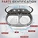 Pyle Portable Washing Machine - Twin Tub 11Lbs Capacity, Compact Mini Laundry Washer (7.7 Lbs) & Spinner (3.3 Lbs) with Timer Control - Perfect for Home, Apartment, Camping, RVs and Dorms (Grey)
