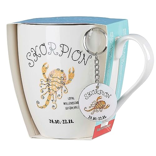Ritzenhoff & Breker Tasse Jumbo Motif signe du zodiaque Astro 650 ml Scorpion