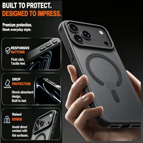 Image of MagSafe Case for iPhone 17 Pro Max / 18 Pro Max, Black