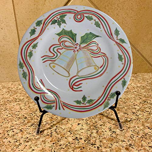 Fasunry 2 Pack Upgraded Plate Display Stands, 12 Inch Anti-Slip Iron Photo Holder Stands Book Display Stands, Compatible 13 To 18 Inch Decorative Plates, Picture Frames And Artworks #TOP5