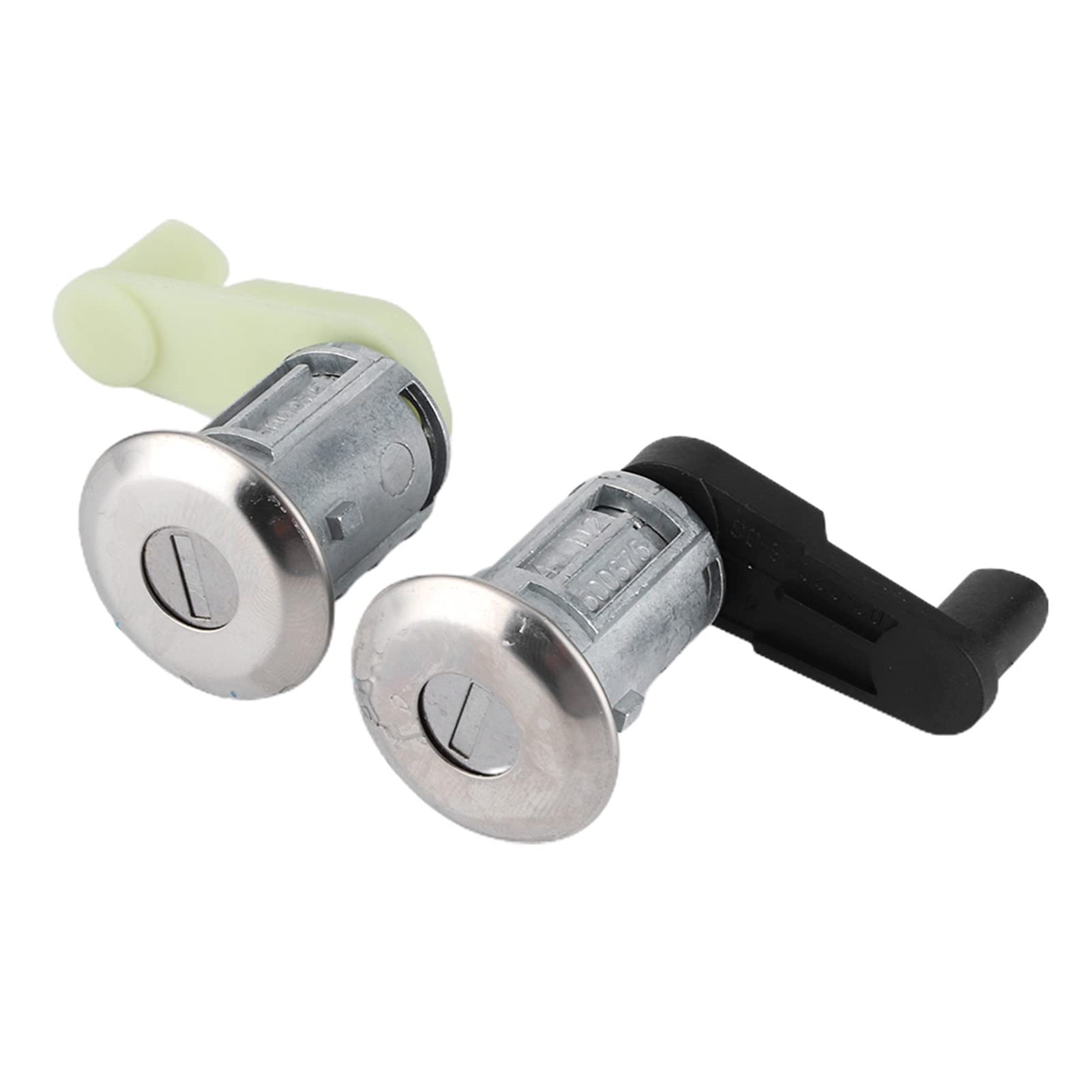 1 par de Cilindros de Cerradura de Coche con Llave, Kit de Cilindro de Cerradura de Puerta con Llave 7701468981 Apto para I Scenic I II Thalia