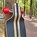 RIMABLE Drop Deck Longboard SNAILFLOWER