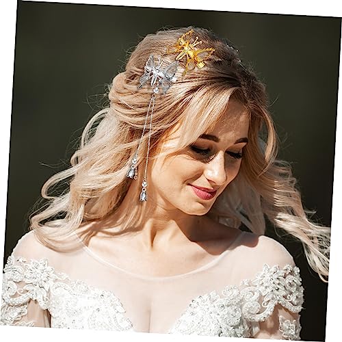 Barrettes à cheveux en métal de qualité supérieure pour coiffure banquet - 7