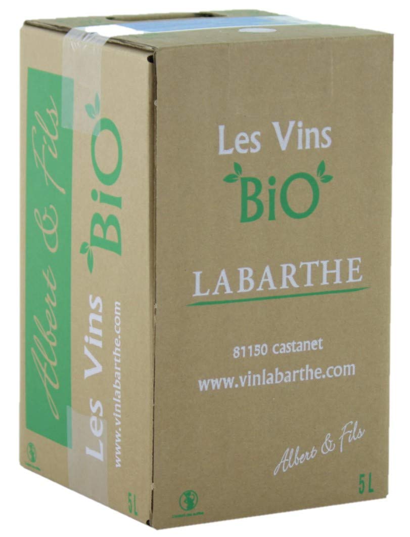 Bib Vin Rouge Bio 5 L - AOC Gaillac - Domaine de Labarthe