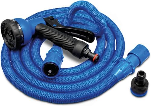 Xpansy Hose Pro C2615B Manguera Extensible con la Presión del Agua, Azul, 15 metros