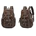 WindFeel Vintage Retro Canvas Backpack, Army Green
