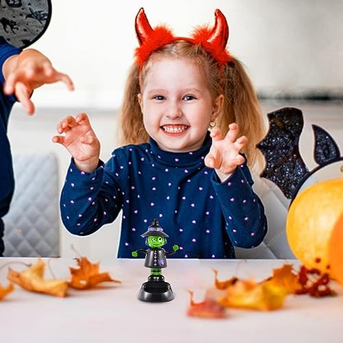 Pochy WVN2LZN7A4Q95D8N5UJ4 Solar Bobble Heads Figurines Halloween thumb #3