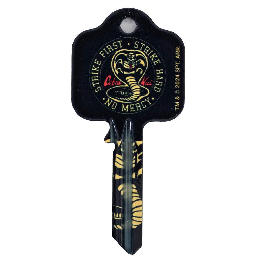 Cobra Kai Men's Black/Multicoloured Blank Key (One Size) ()