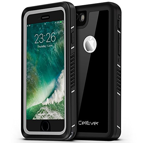 CellEver iPhone 6 / 6s Case Waterproof Shockproof IP68 Certified SandProof Snowproof Full