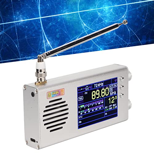 Radio portátil AM FM con pantalla LCD de 3.2 pulgadas miniatura 6