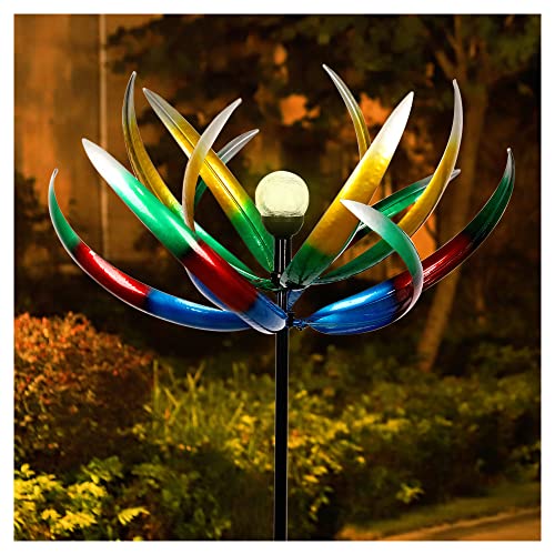 Free Shipping Offer WinWindSpinner, 3D Solar Wind Spinners Yard Garden - Kinetic Outdoor Metal Wind Spinner, Decorative Lawn Ornament Windmills for Yard Garden, Unique Outdoor Lawn Patio Garden Décor (Colorful) 80% Off Discount WinWindSpinner, 3D Solar Wind Spinners Yard Garden - Kinetic Outdoor Metal Wind Spinner, Decorative Lawn Ornament Windmills for Yard Garden, Unique Outdoor Lawn Patio Garden Décor (Colorful)