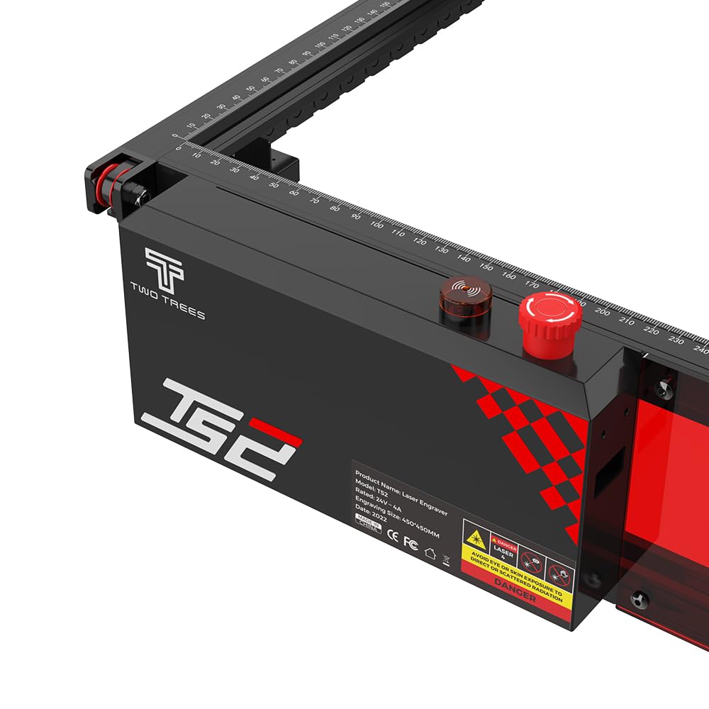 Twotrees TS2-20 macchina per incisione laser 20W Diodo Incisore laser Auto Focus WiFi APP Connection Macchina per incidere 450x450mm