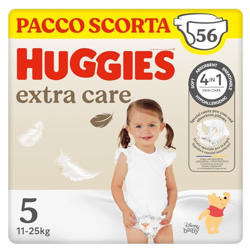 Recensione Huggies Extra Care: Comfort Disney Taglia 5