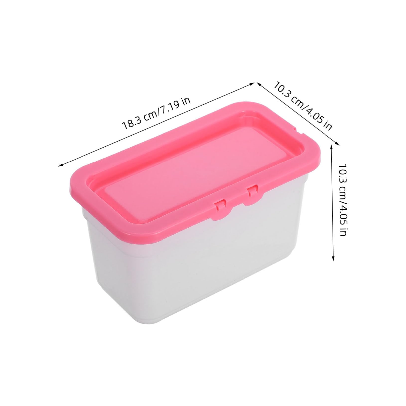 Mikinona Pod Holder Laundry Room Storage Box Compact Dryer Sheet Container Lids for Laundry Room Organizati