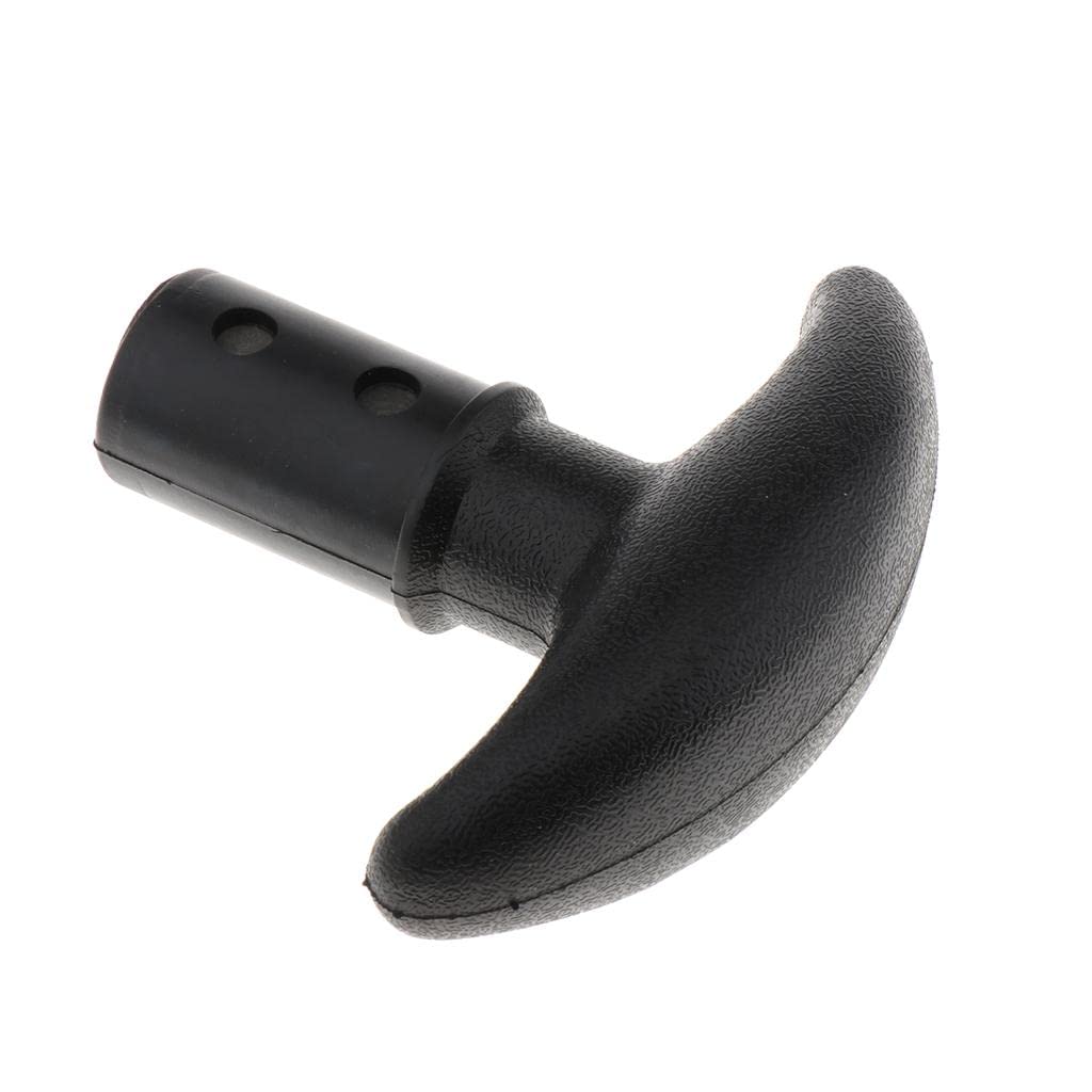 2 Piezas Empuñadura de para Kayak Cabezal de Mango para Accesorio de Navegación Protector Antideslizante Portátil Adecuado para Kayak Canoa