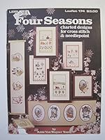 Four Seasons: Charted Designs for Cross Stitch & Needlepoint B003X67SPI Book Cover