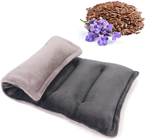 Comfheat Almohadilla térmica húmeda para microondas de 6 x 11 pulgadas, paquete de calor de lavanda para aliviar el dolor, cuello, hombro, rodilla,