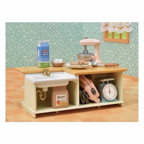 Epoch D'Enfance- Figurines, Meuble de Cuisine et Accessoires 5442