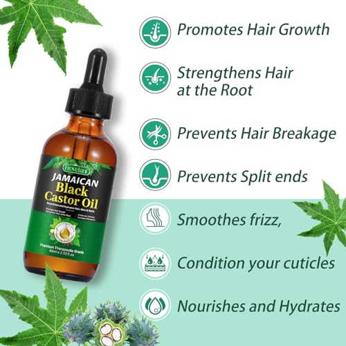 Unlock the Secrets of Stunning Hair: The Power of Jamaican Black Castor Oil