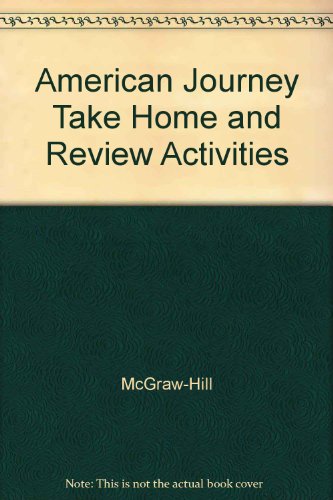 American Journey Take Home and Review Activities