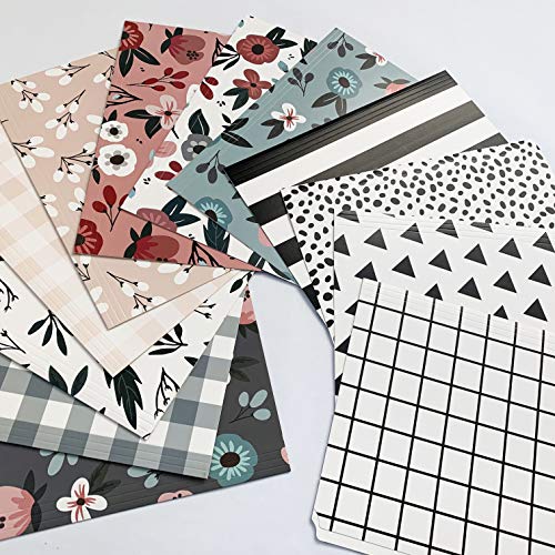 Decorative File Folders – Includes 12 Cute Designs, File Folders Letter Size, 1/3-Cut Tabs, Office Supplies File Organizers, For 8.5 X 11 Papers #TOP7