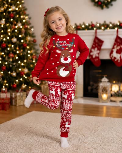 Image of Girls 2 Piece Outfits Toddler Girls Leopard Print T-Shirt and Leggings Set School Outfits Girl Clothes Fall Sets