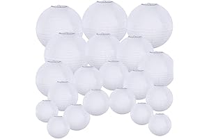 Supla 20 Pack Bulk Lanterns for Wedding Party Decorations