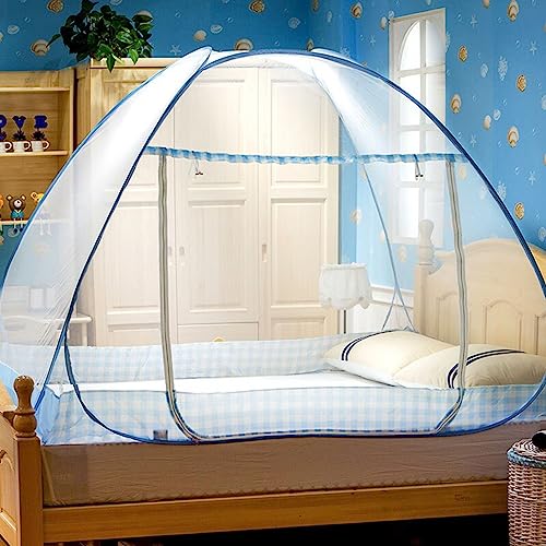Pop-Up Mosquito Net Tent Canopy For Beds,Folding Portable Design Mosquito Netting For Baby Adults Trip,L80*W72*H6Inch Mosquito Net For Bed Twin Queen King Size #TOP5