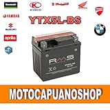  Batterie YTX5L-BS Aprilia 50 SR STREET Purejet 2009 2010 RMS