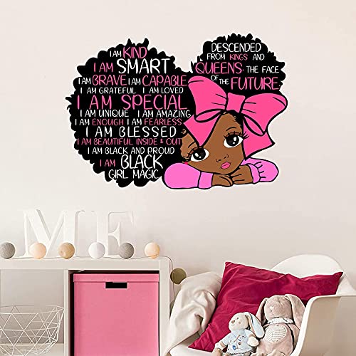 Vinilo Decorativo Yovkky Black Girl Magic 12.2 pulg miniatura 3