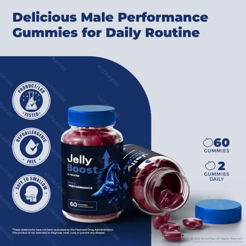 NutraVibe Jelly Boost Male Gummies, 60 Gummies - 3