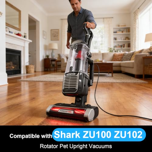 Image of ZU102 Filters for Shark Rotator Pet Upright Vacuum ZU100 ZU102, Include 2 HEPA, 4 Foam & Felt Filter and 4 Odor Neutralizer Cartridges for Pet Homes, Reduces Hair Dust & Smell