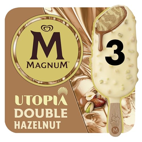 Magnum Utopia Double Hazelnut Ice Cream Sticks 3 x 85ml