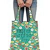 MEIKIUP Luke's Diner Reusable Shopping Bag TV Show Inspired Gift Lorelai & Rory Fans Gift Luke's Coffee Stars Hollow Foldable Tote Bag (Luke's Coffee F-Bag-UK) #4