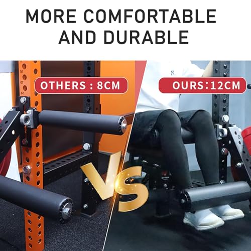 Máquina ajustable para extensión y curl de pierna miniatura 3