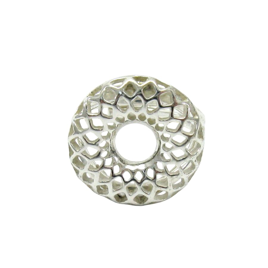 Bague en argent 925 ajustable R001400, le bijou idéal du style casual chic