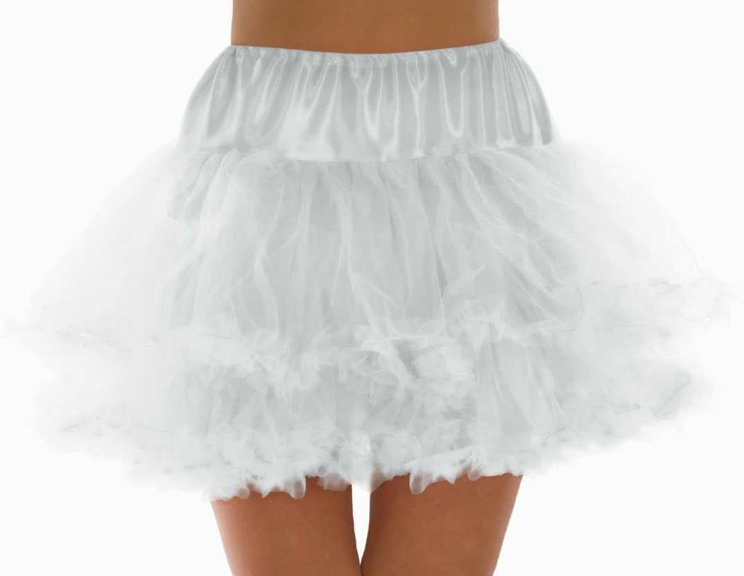 Tutu Petticoat - White Layered