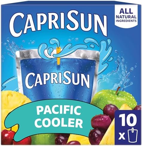 Capri Sun Juice Drink, 10 ct Box Pacific Cooler, 6 fl oz Pouches