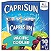Capri Sun Pacific Cooler Mixed Fruit Flavored Juice Drink Blend, 10 ct - Pouches, 60.0 fl oz Box