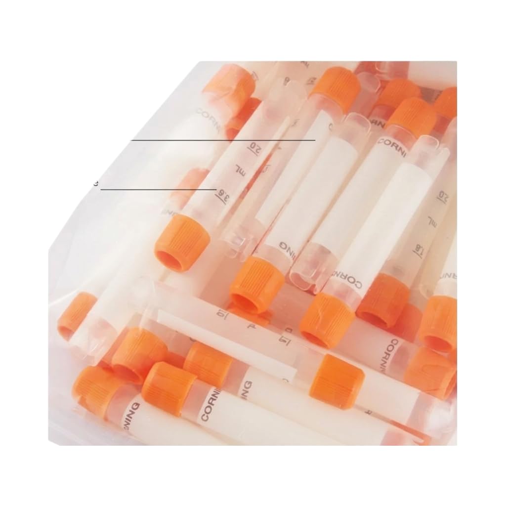 Corning 5.0ml External Thread PP Cryogenic Vials, 50PCS | External thread PP cryogenic vials; self-standing design; laboratory sample storage tubes; 5.0ml; 50PCS