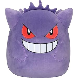 Squishmallows Pokemon Stuffed Animal Plush Toy 10 Inch (Gengar)