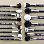 Makeup Artist MUST HAVES 42Pcs Makeup Brushes Set with Real Natural Goat Hair By BUEART DESIGN (42Pcs Matte Pearl Black) - Image 3