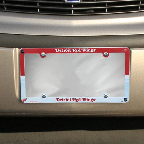 NHL Detroit Red Wings Plastic License Plate Frame