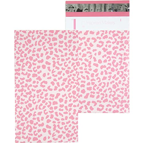 Image of Inspired Mailers - Poly Mailers 6x9-100 Pack - Rose Gold Cheetah Mailers - Package Envelopes - Mailers Poly Bags - Cute Packaging Bags for Shipping - Poly Mailer 6x9 - Shipping Bag