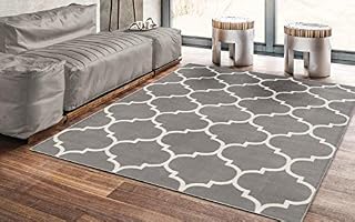 Ottomanson Royal Collection Area Rug, 5'3"X7'0", Grey