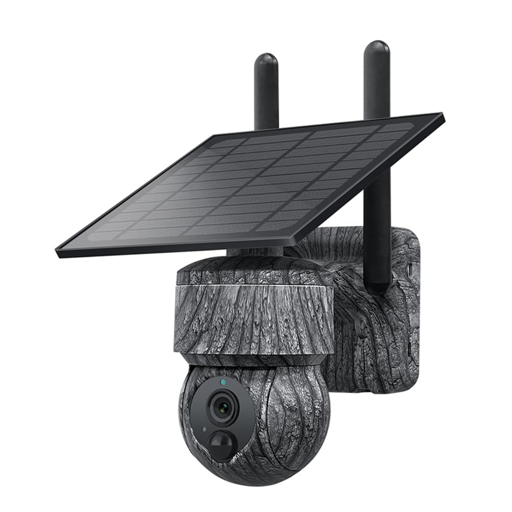 Caméra PTZ Solaire 3MP 4G pour protéger votre maison de campagne isolée