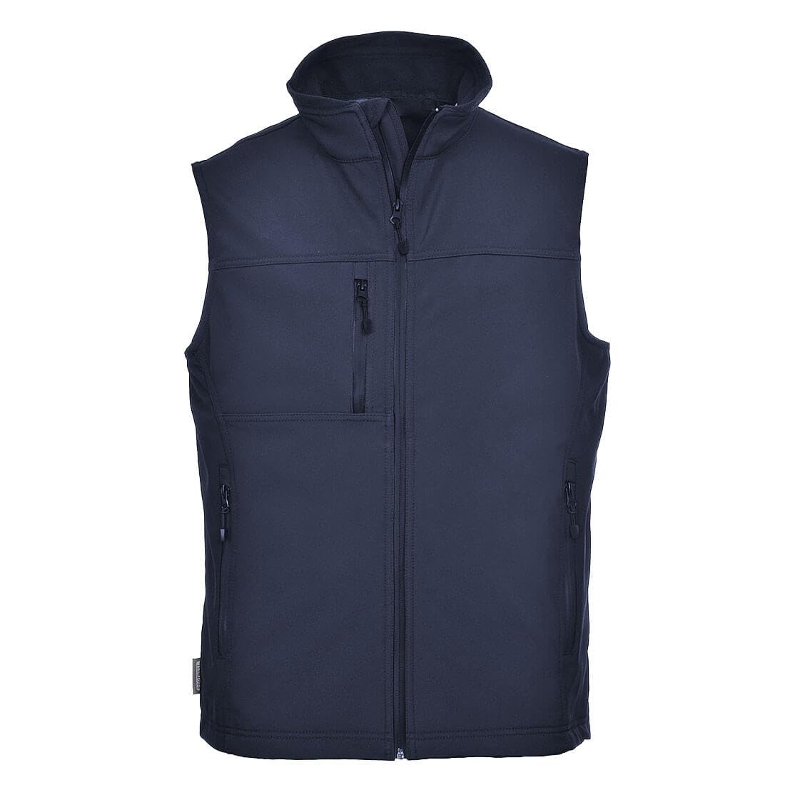 Gilet Softshell 3L Portwest contre le froid pour vêtement de travail marine M confortable